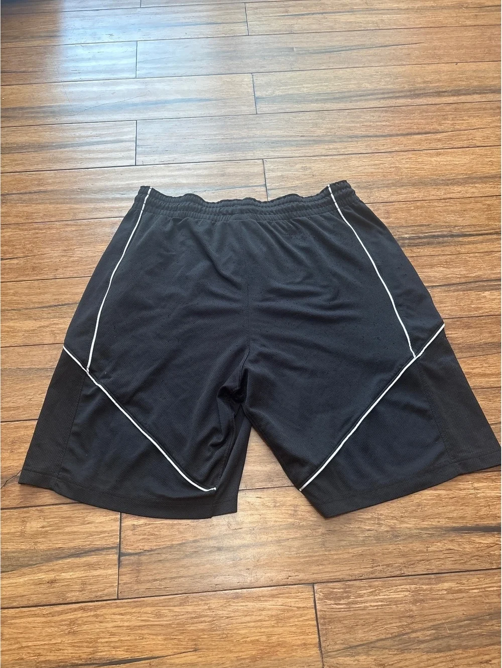 Nike Jordan Black Dri-FIT Mens Black Size Large Basketball Shorts Gym Athletic
